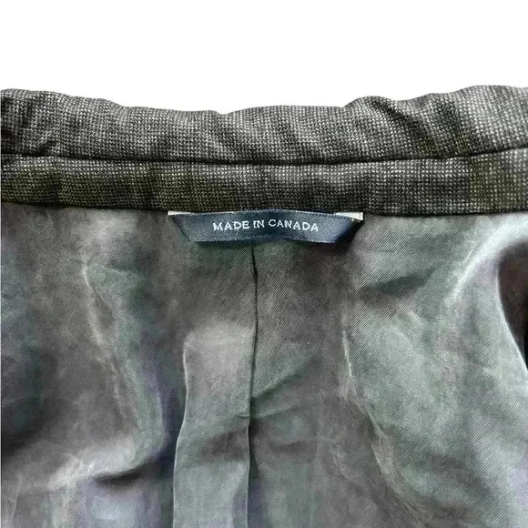 Lauren Ralph Lauren Blazer Mens 40L Gray Wool Tweed Sport Jacket Single Breast - Picture 6 of 9